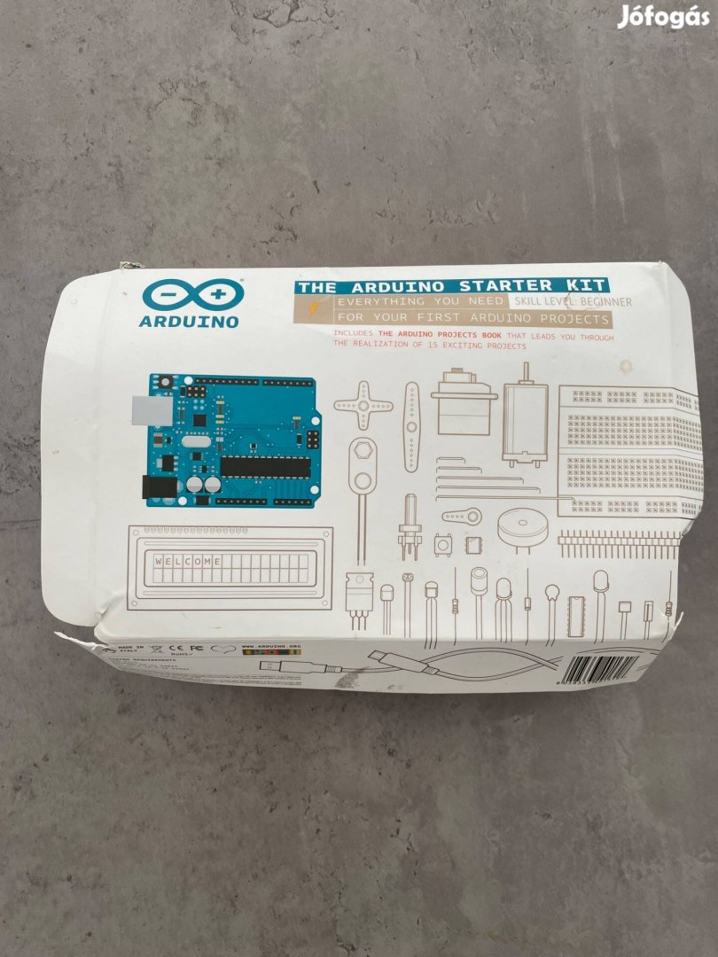 The Arduino Starter KIT + egyéb alkatrészek