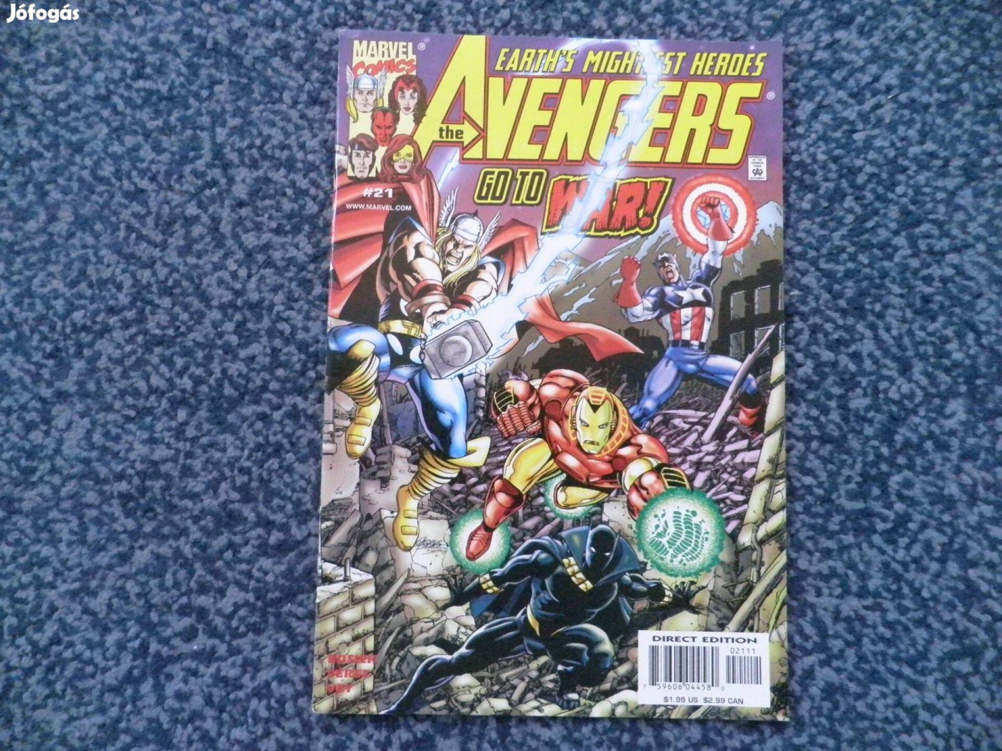 The Avengers v3 21 Marvel képregény
