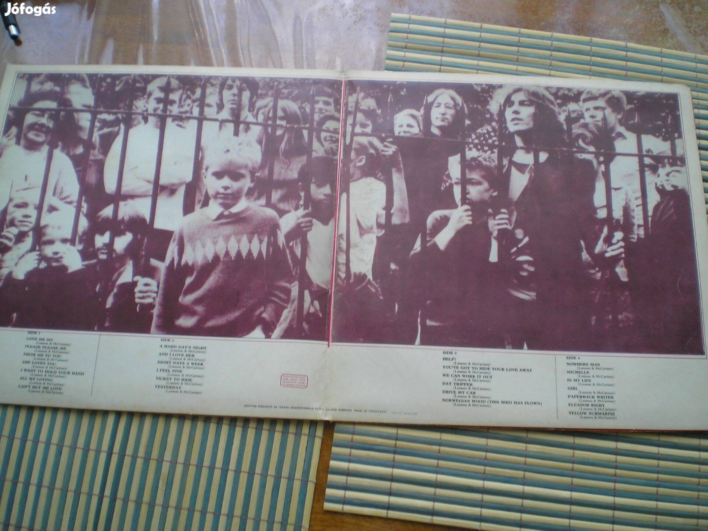 The Beatles 1962-1966 dupla bakelit lemez LP alig használt állapotban