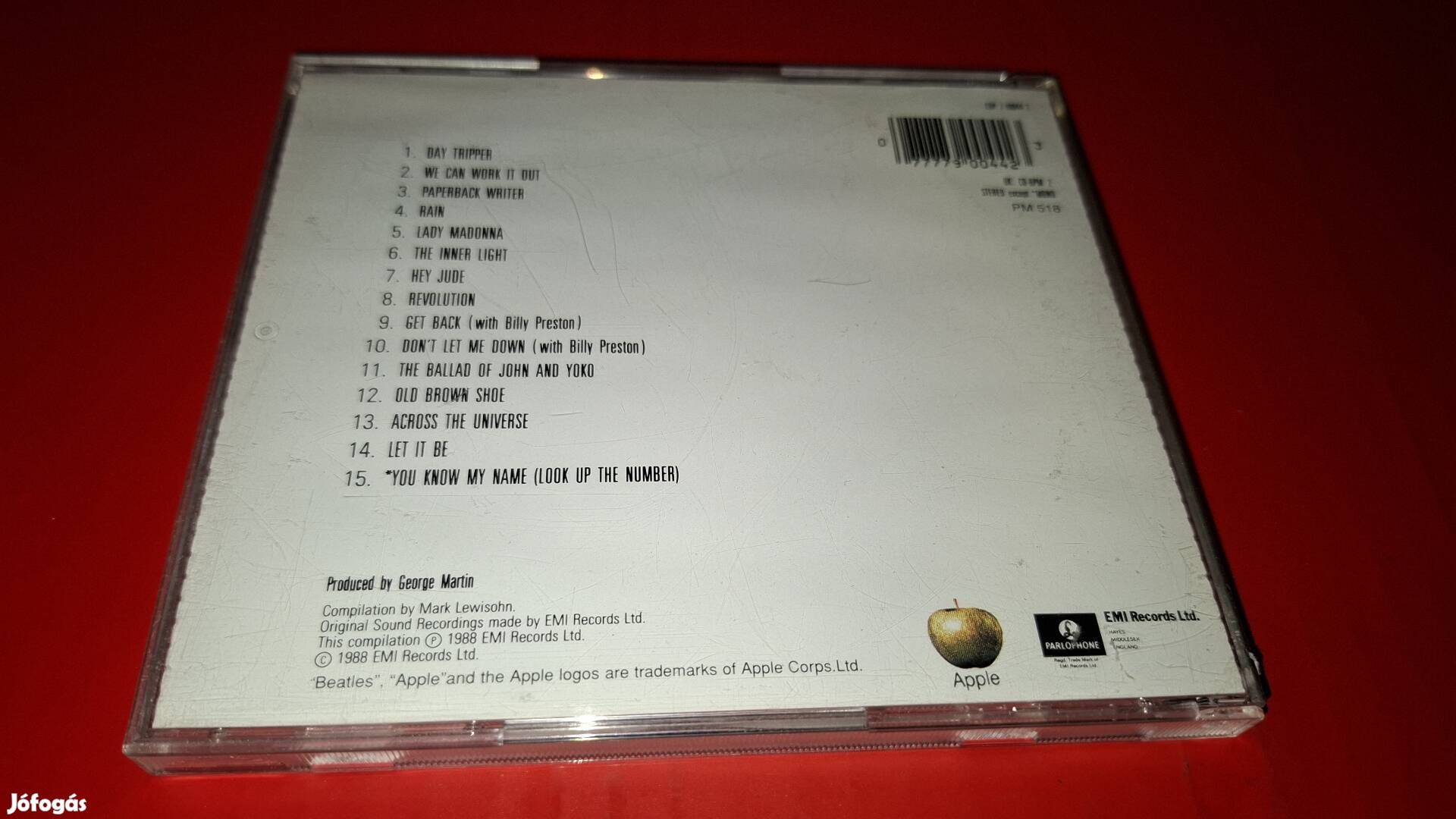 The Beatles Past Masters Vol.2 Cd 1988 Holland