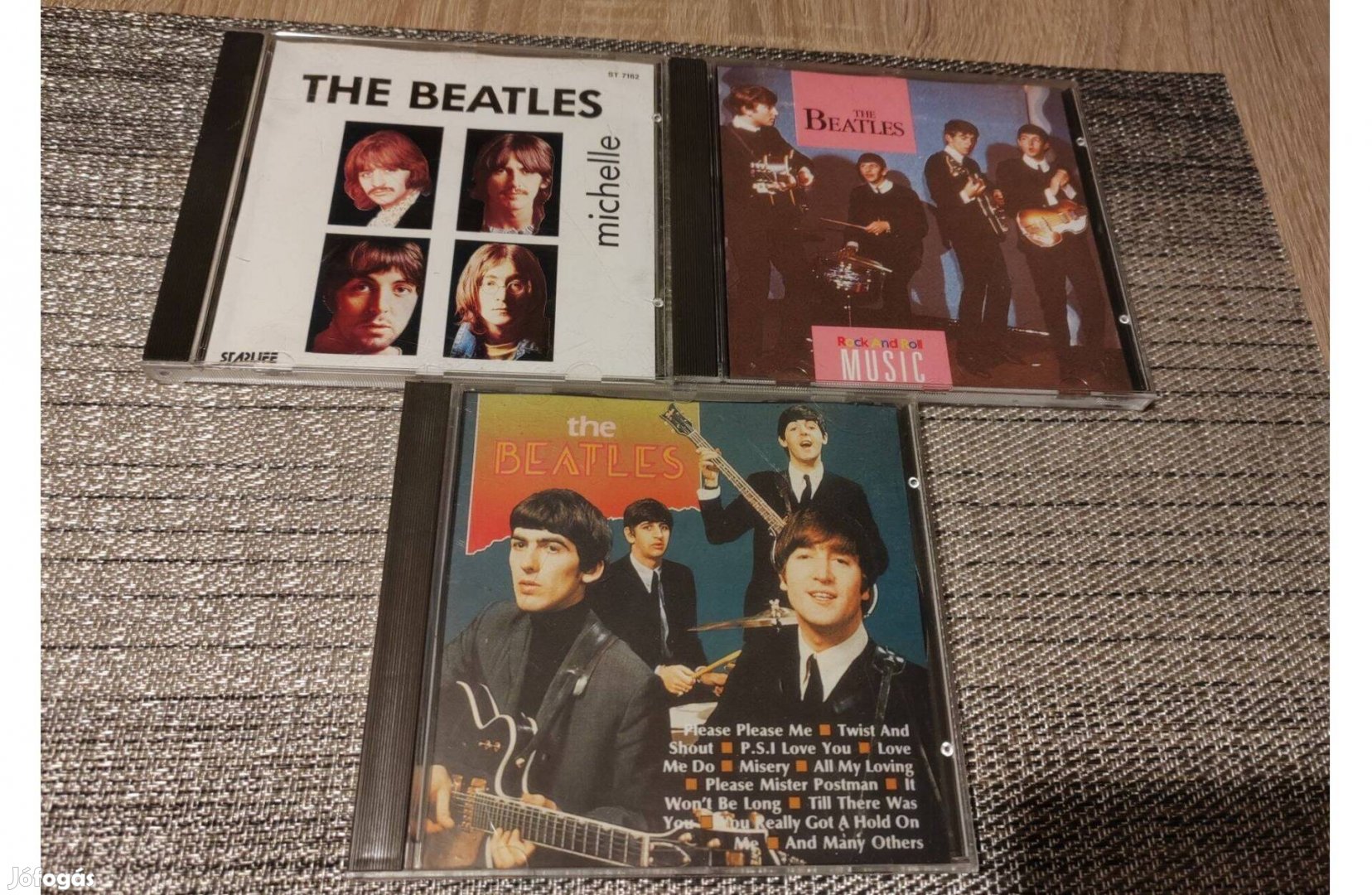 The Beatles Starlife arany színű cd-k 3db