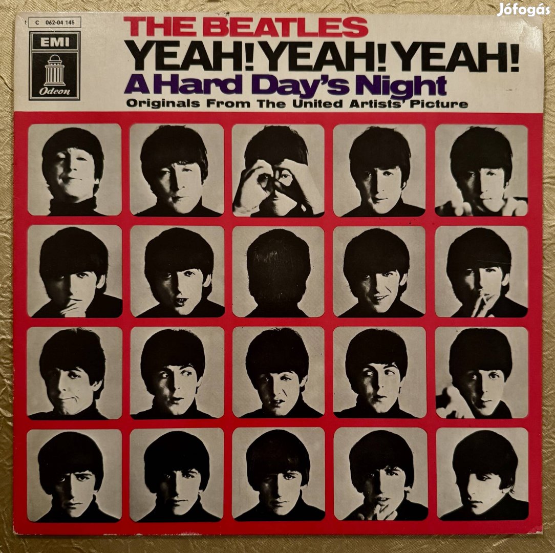 The Beatles Yeah! Yeah! Yeah! német bakelit hanglemez