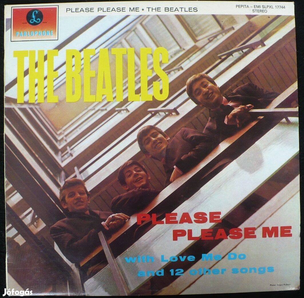 The Beatles: Please please me (újszerű állapotú hanglemez)