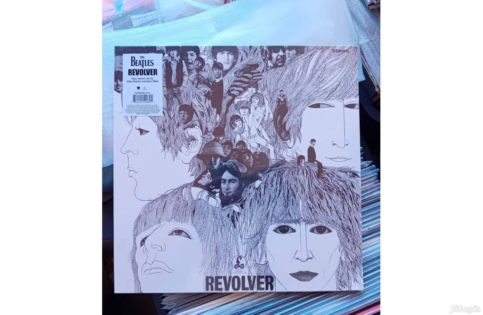 The Beatles - Revolver Bakelit Lemez LP Bontatlan