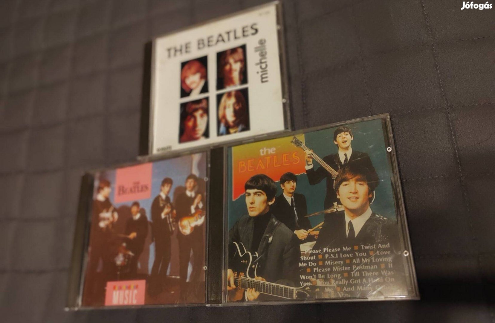 The Beatles arany színű cd csomag