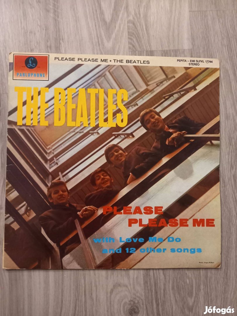 The Beatles bakelit lemez