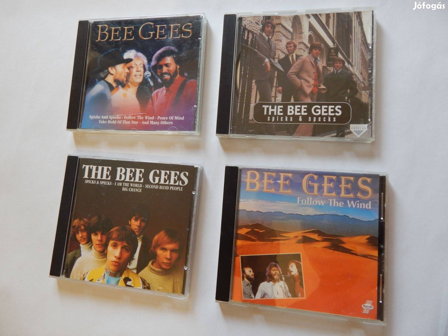 The Bee Gees Műsoros Audió CD lemezek 4-es Szettben Eredeti