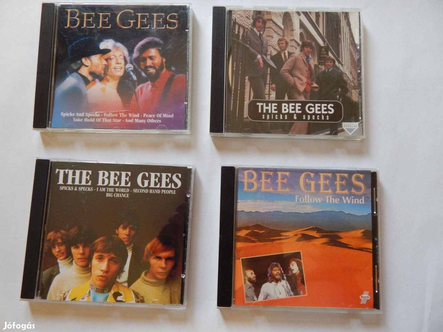 The Bee Gees Műsoros Audió CD lemezek 4-es Szettben Eredeti