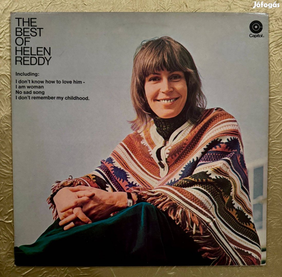 The Best Of Helen Reddy holland bakelit hanglemez LP
