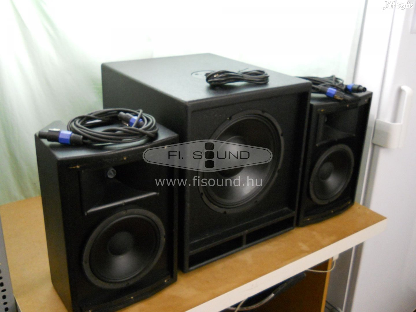 The Box CL112 SUB ,800W,2.1-s aktív PA hangfal szett