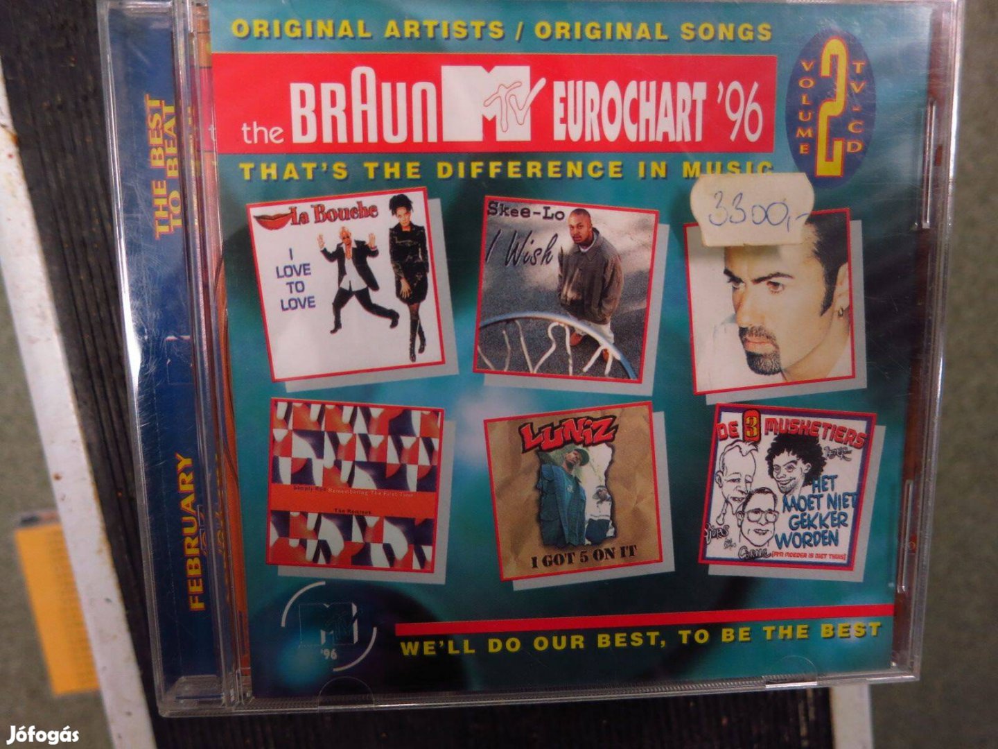 The Braun MTV Eurochart '96 Vol. 2 - February - CD lemez