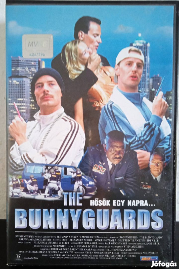 The Bunnyguards  Hősök egy napra.. VHS kazetta eladó 