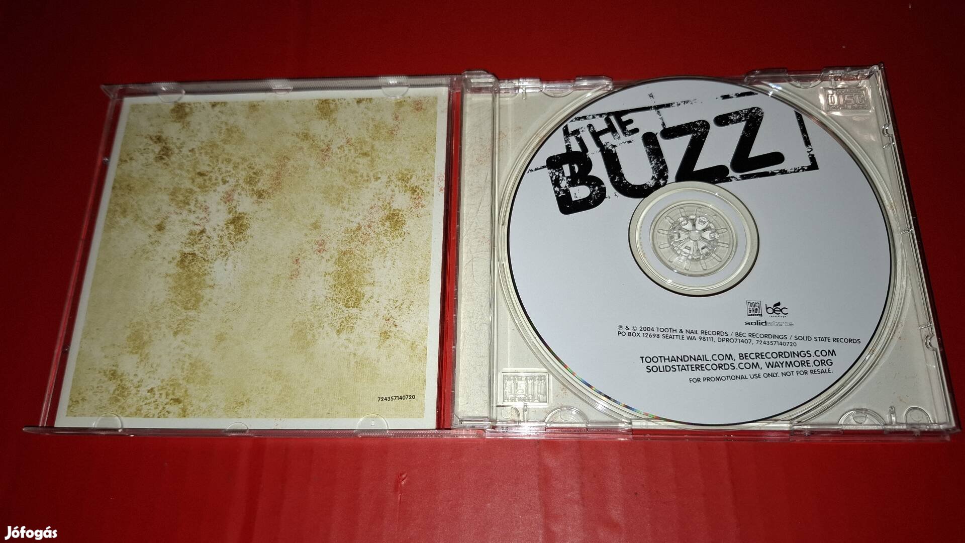 The Buzz Vol.2 Rock válogatás Promo Cd 2000 U.S.A.