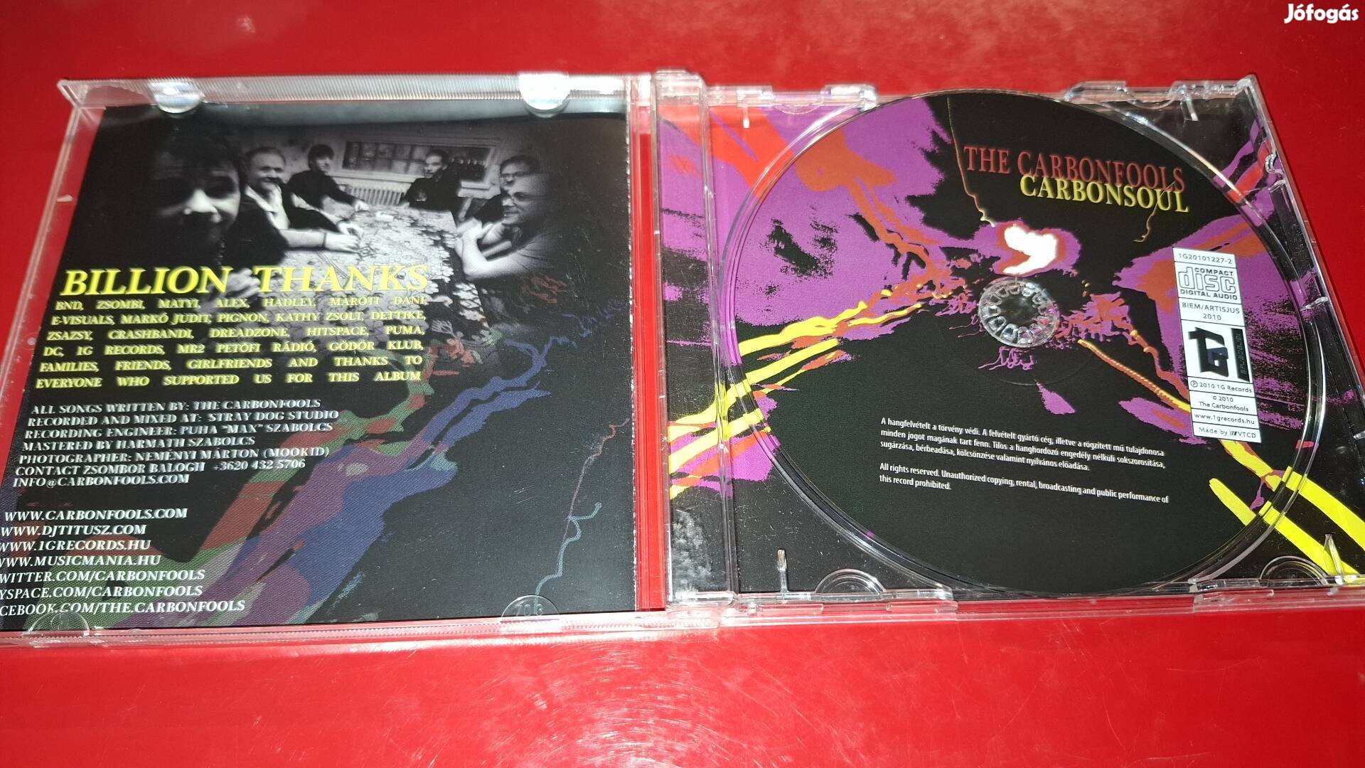 The Carbonfools Carbonsoul Cd 2010