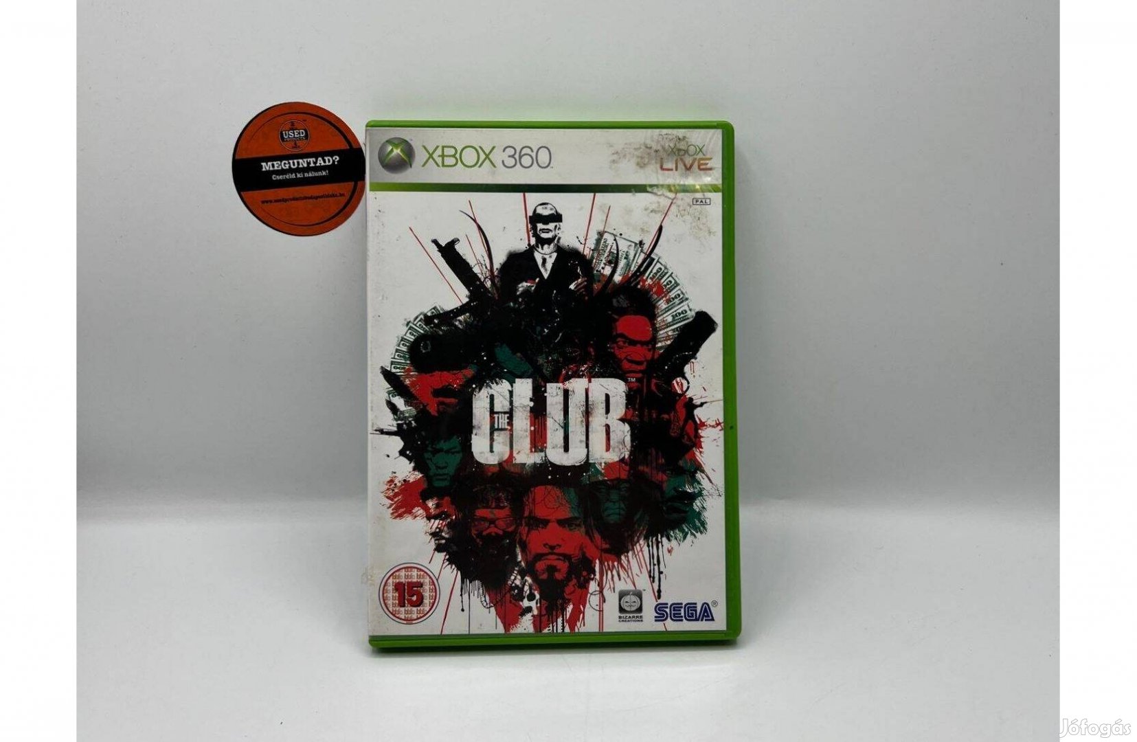 The Club - Xbox 360 játék, használt