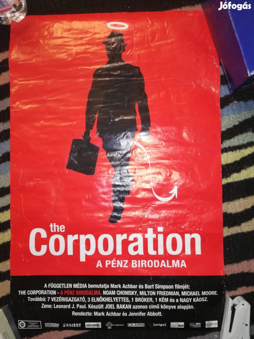 The Corporation. A Pénz birodalma. Magyar bemutatójának plakátja