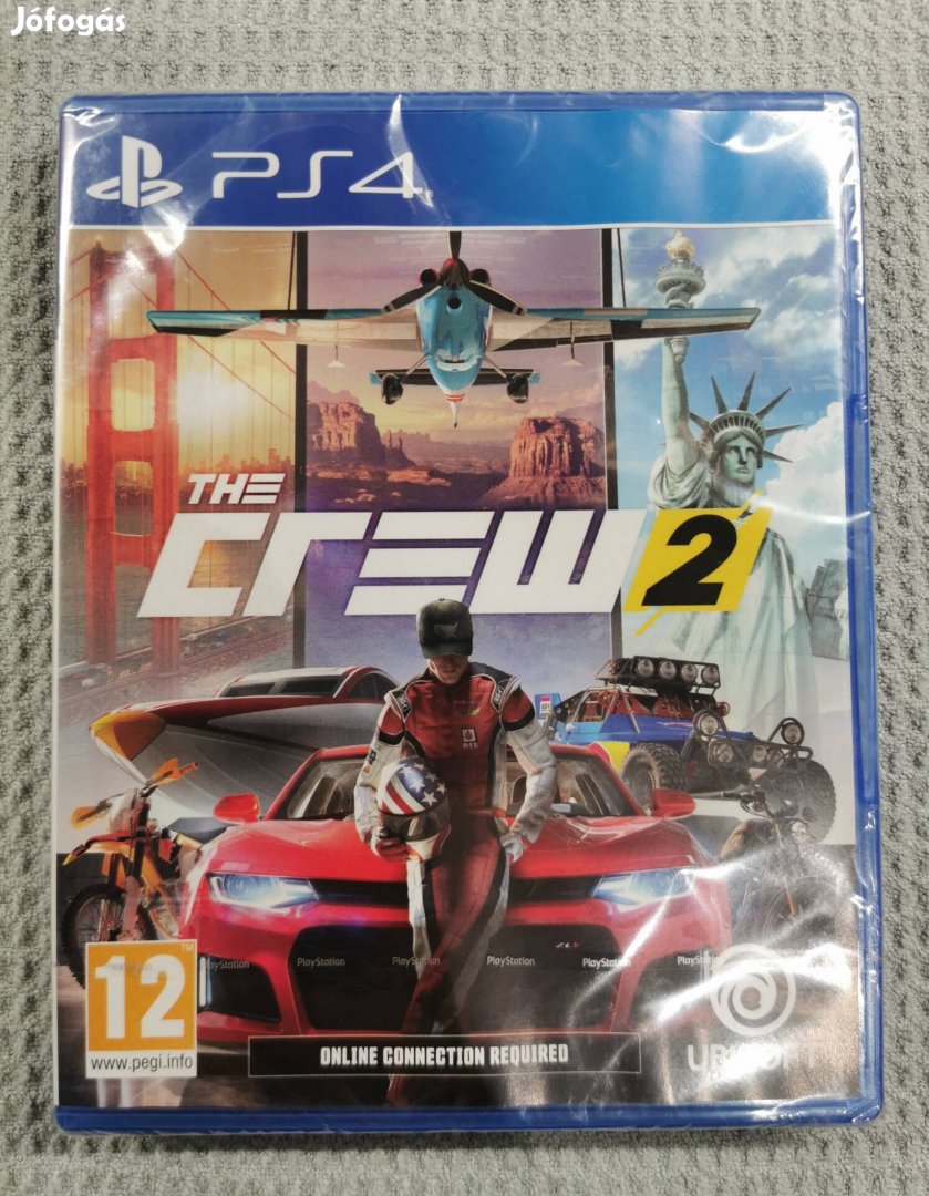 The Crew 2 PS4 Játék bontatlan 