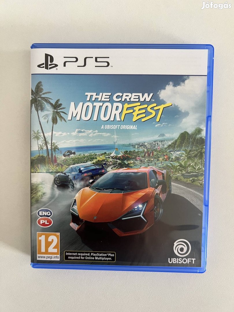 The Crew Motorfest PS5 játék autós versenyzős