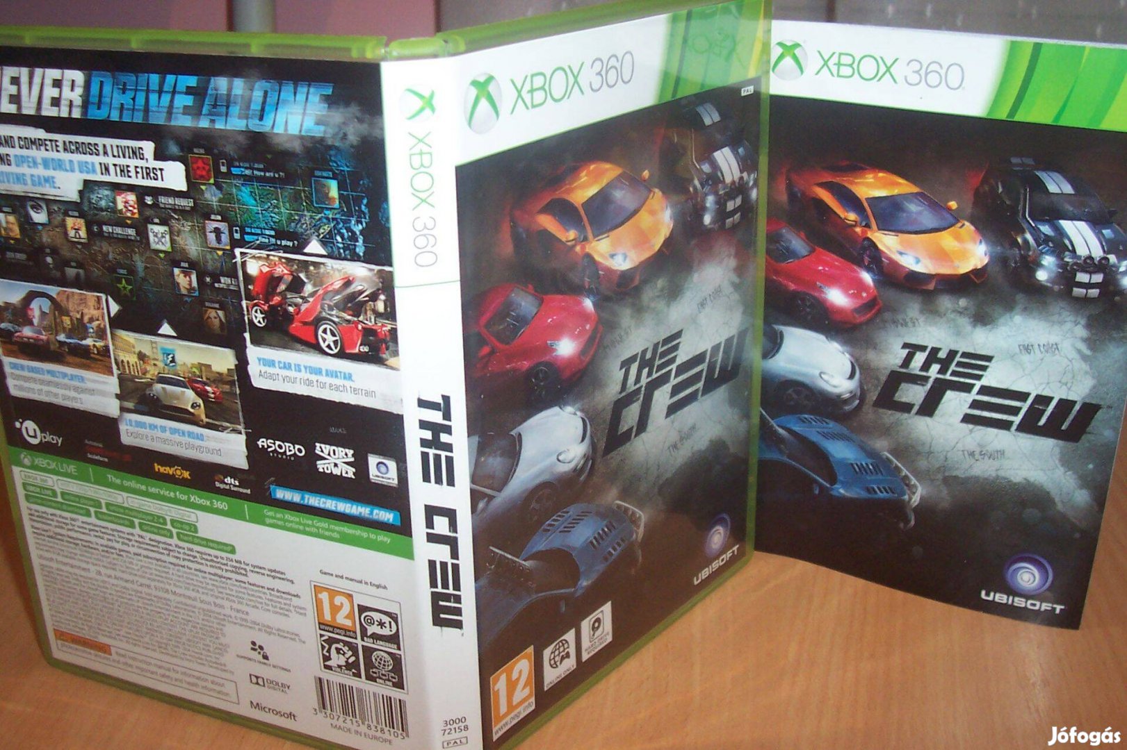 The Crew - eredeti xbox360 játéklemez