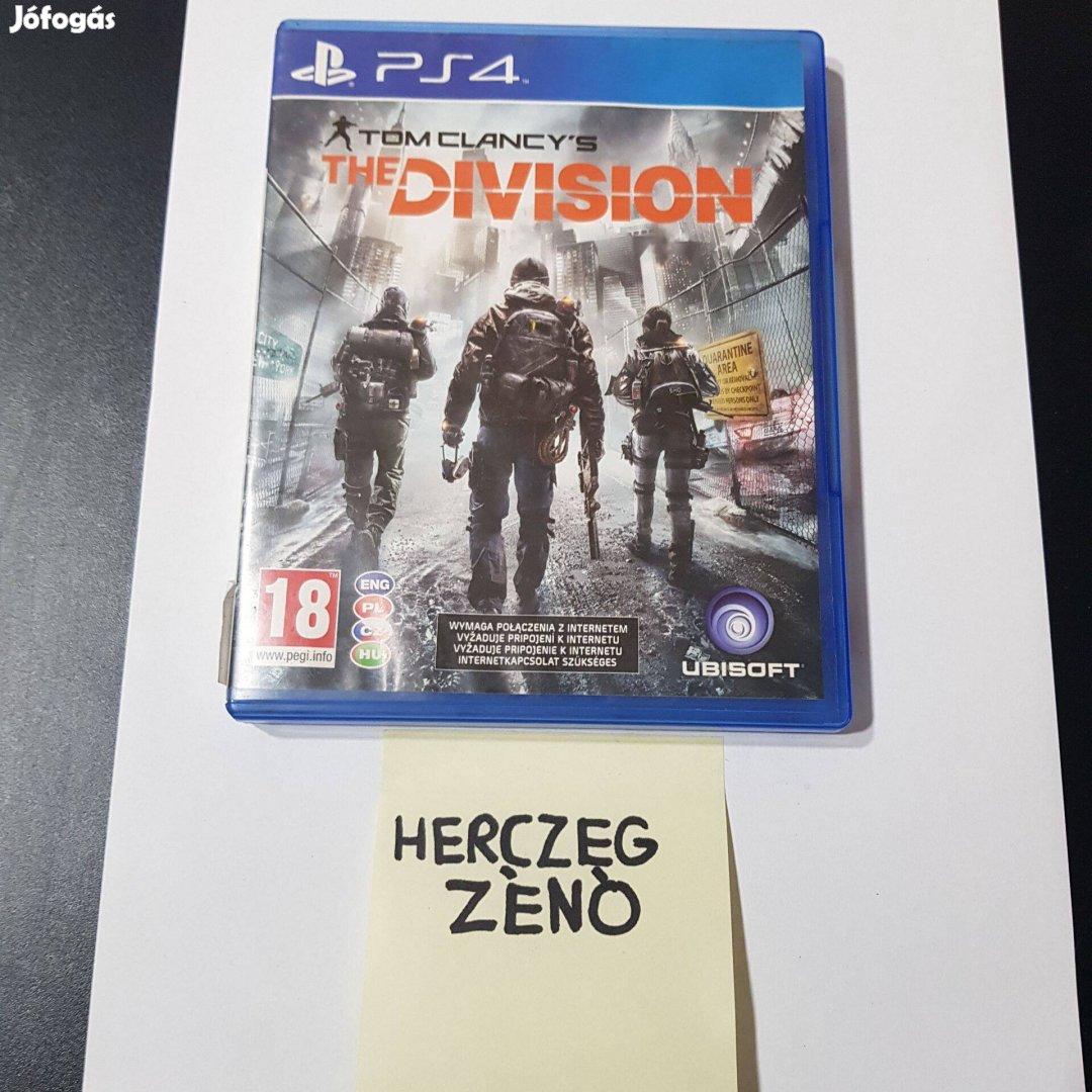 The Division 1 Magyar Feliratos PS4