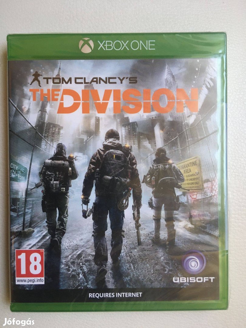 The Division Xbox One játék, bontatlan