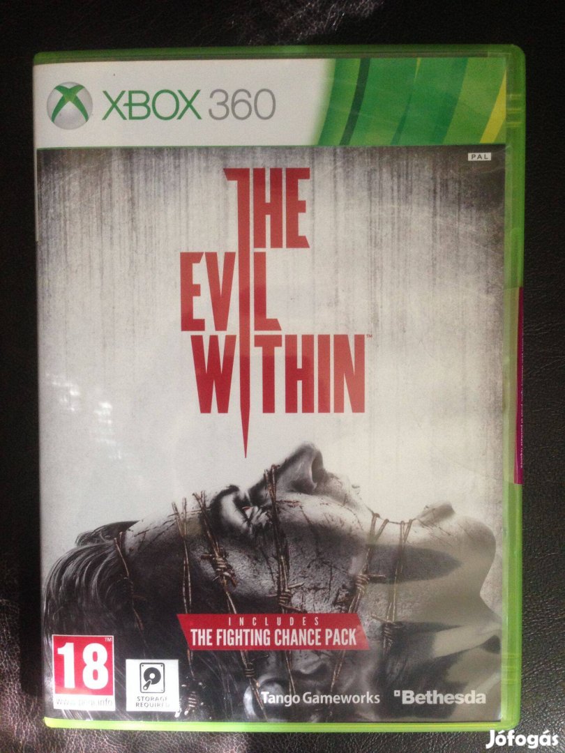 The EVIL Within eredeti xbox360 játék eladó-csere