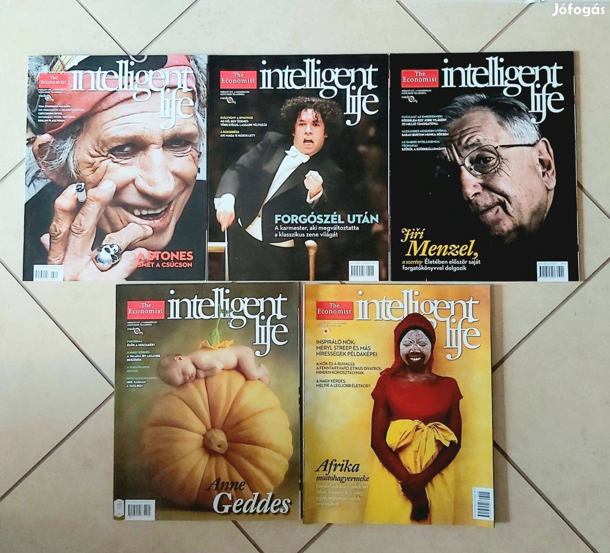 The Economist Intelligent Life 5 db magazin