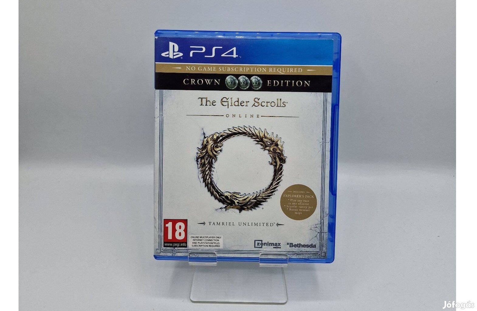 The Elder Scrolls Crown Edition - PS4 játék, használt