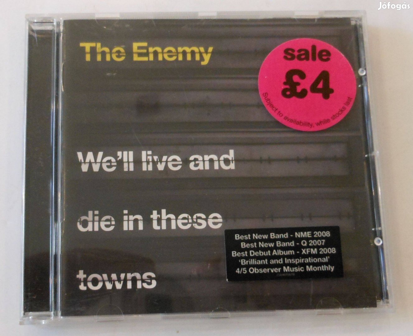 The Enemy: We'll live and die in these towns CD