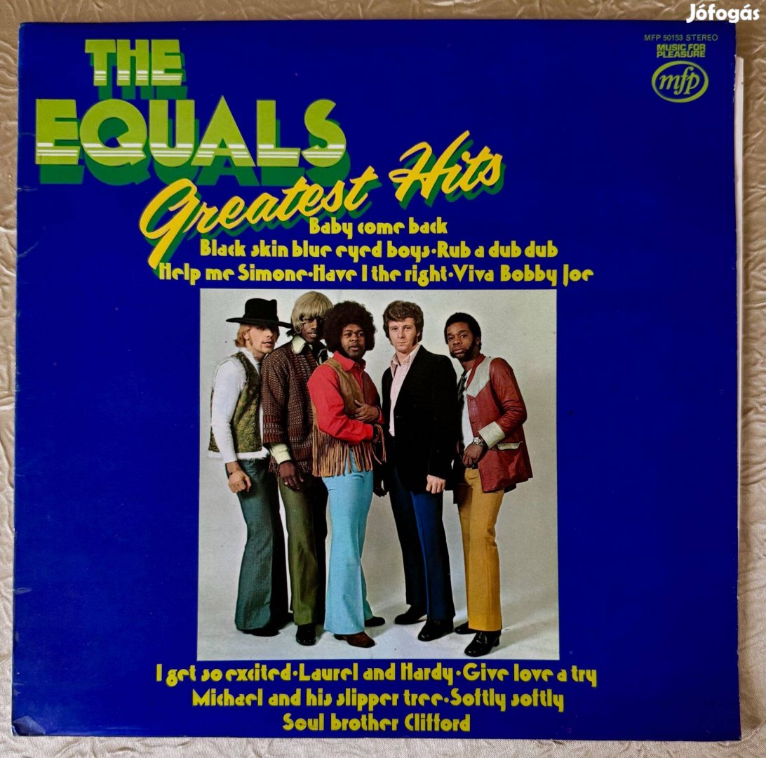 The Equals Greatest Hits angol bakelit hanglemez LP