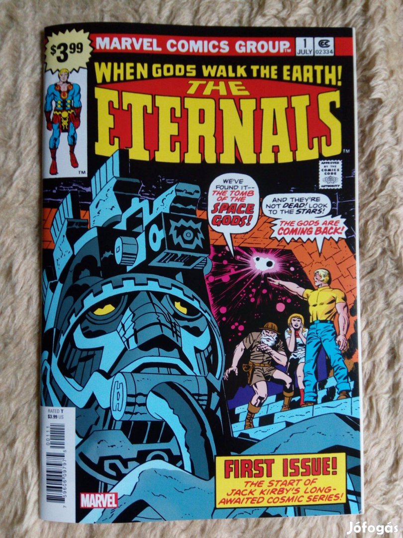 The Eternals facsimile/Örökkévalók hasonmás Marvel képregény eladó!