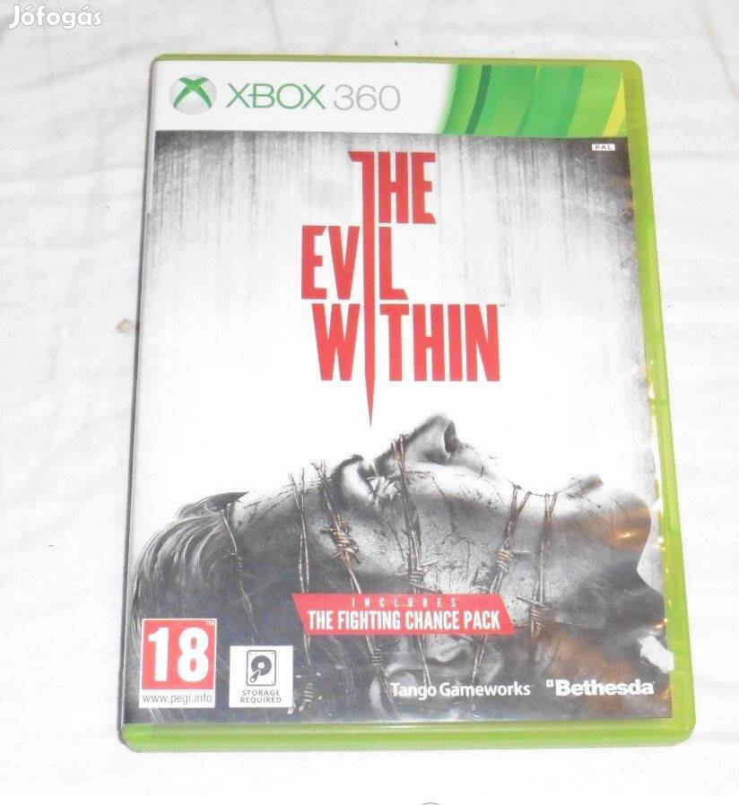 The Evil Within (Zombis, Horror) Gyári Xbox 360 Játék akár féláron