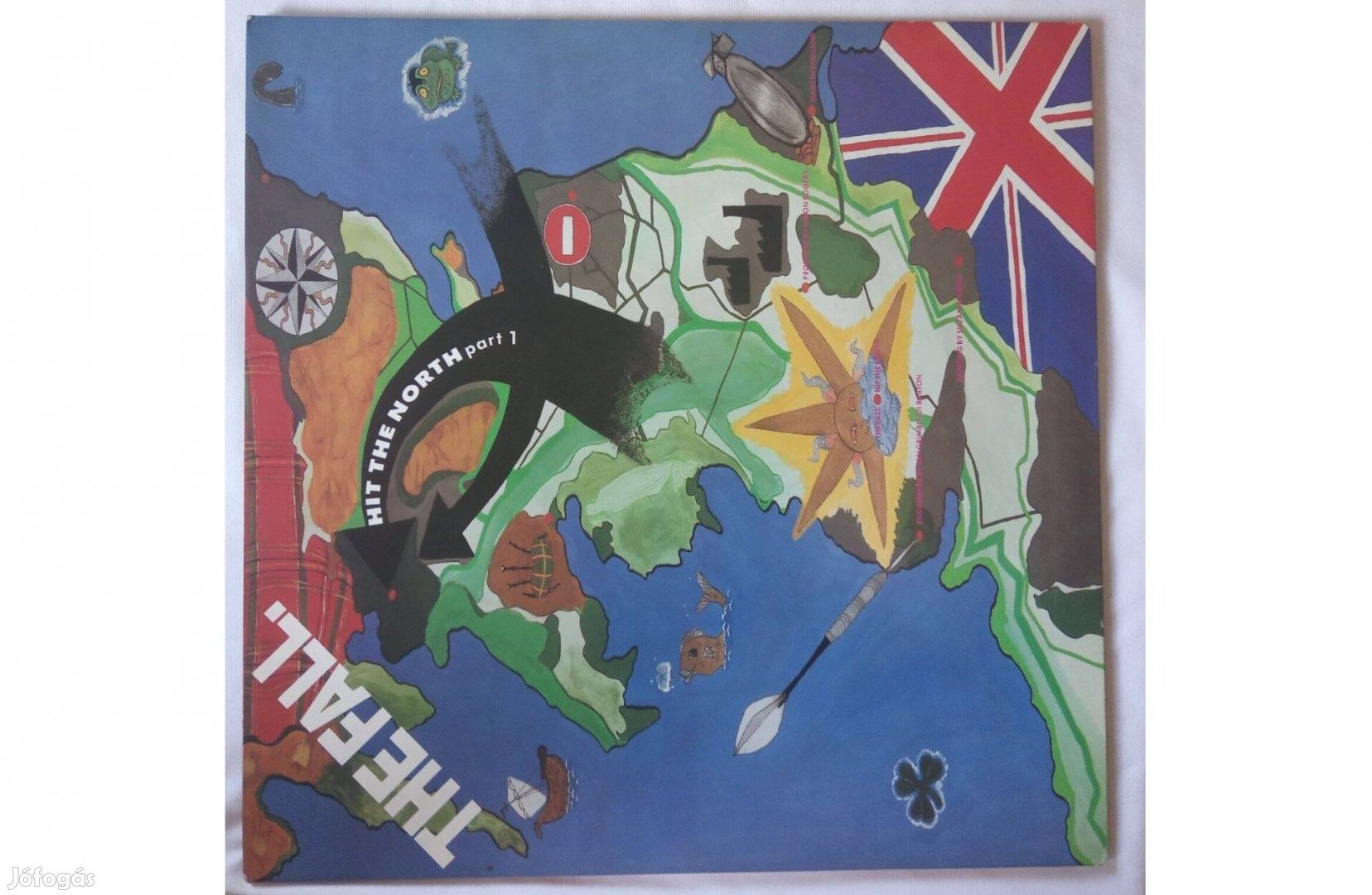 The Fall - Hit The North angol nyomású vinyl bakelit