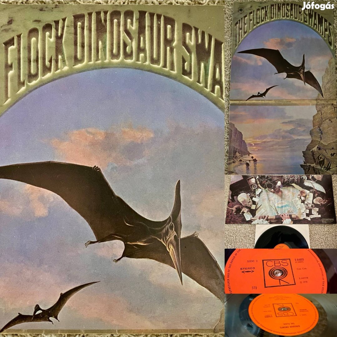 The Flock England prog rock vinyl bakelit lemez