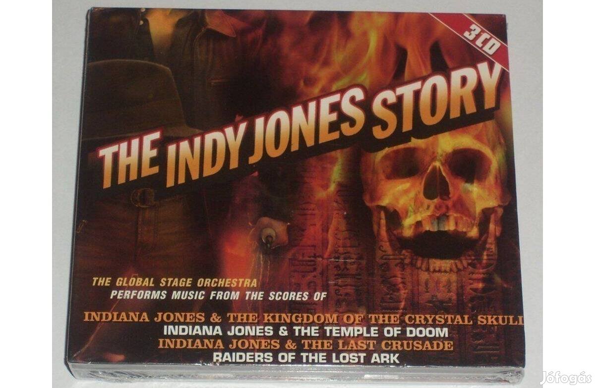 The Global Stage Orchestra The Indy Jones Story 3 X CD Box