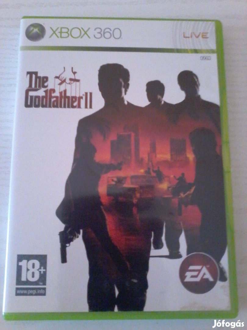 The Godfather2.Xbox 360 játék eladó.(nem postázom)