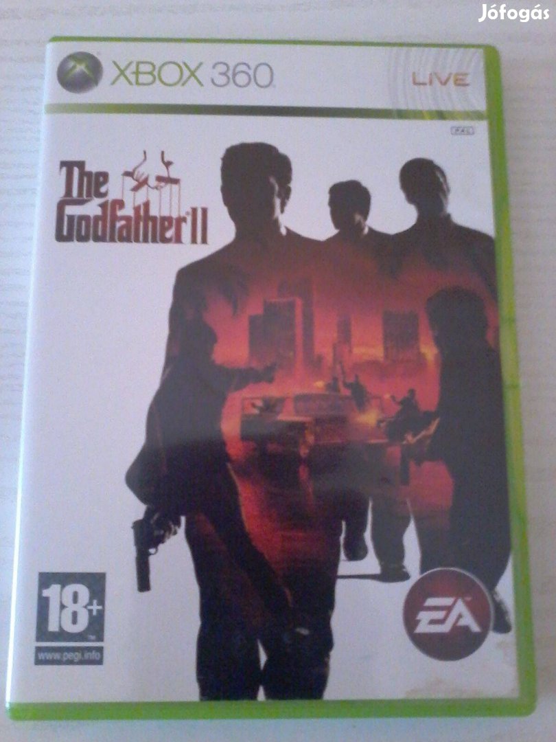 The Godfather 2.Xbox 360 játék eladó.(nem postázom)