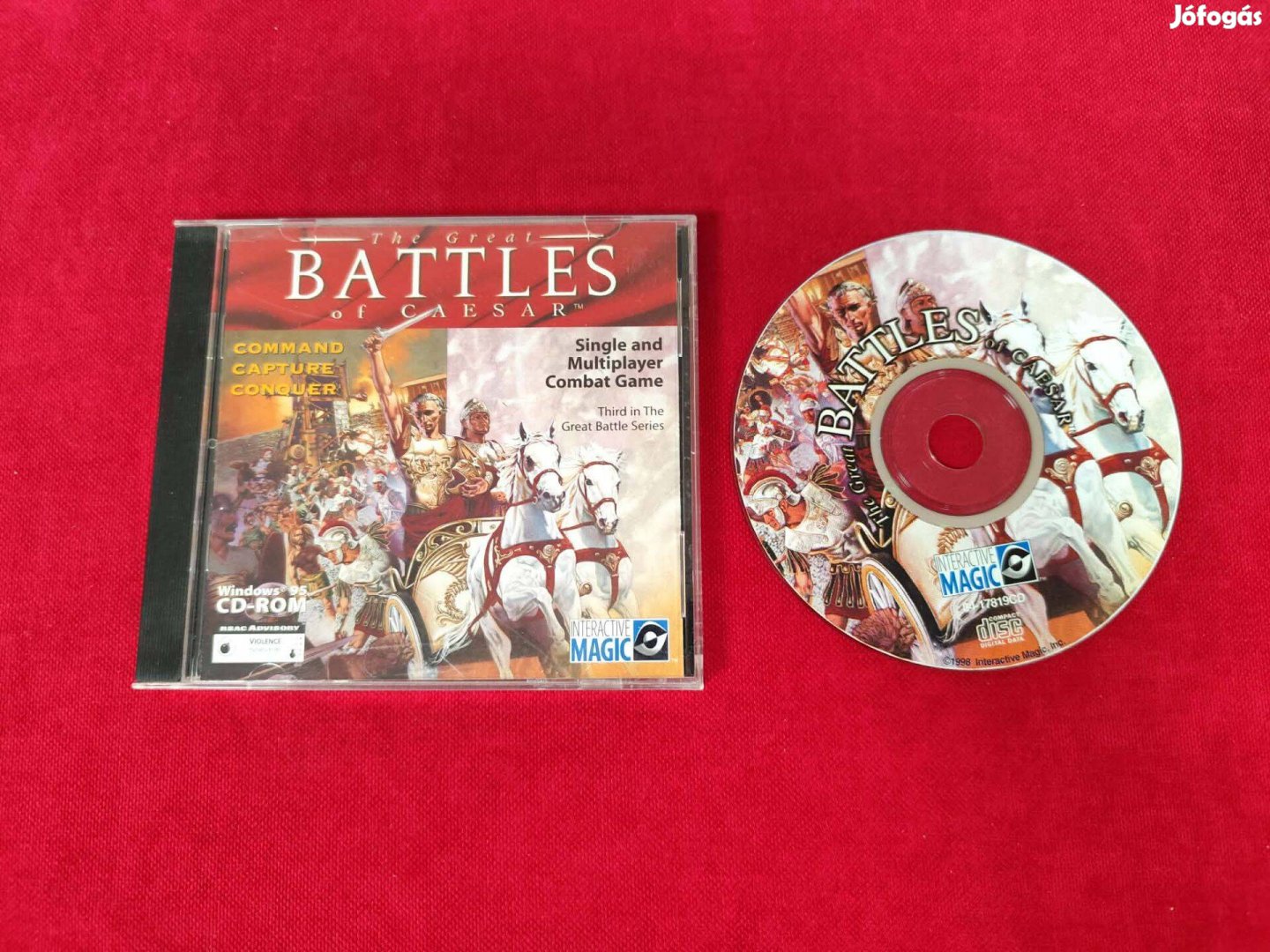 The Great Battles of Caesar PC CD