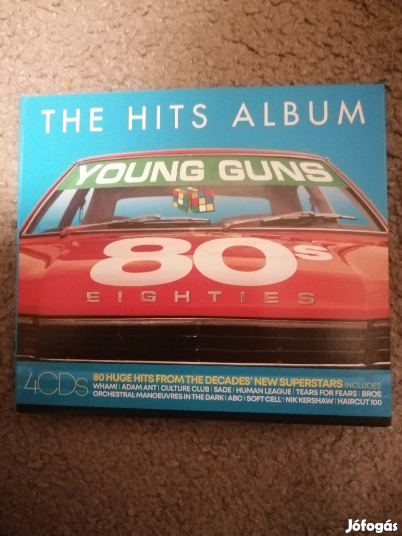 The Hits Album 80s Young Guns 4CD eladó 