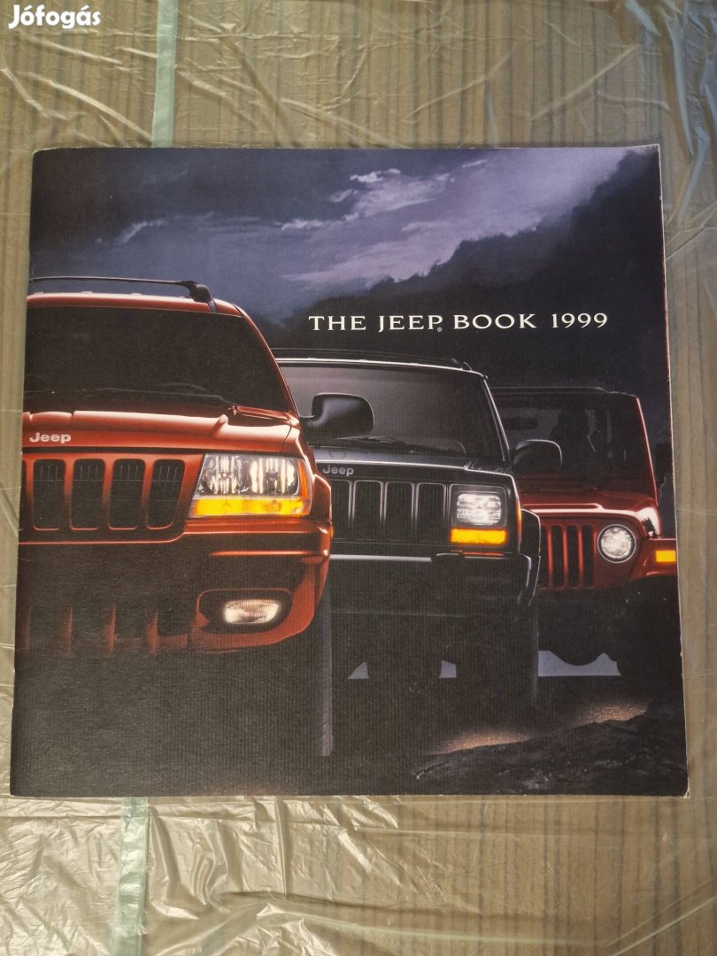 The Jeep book 1999 könyv/prospektus