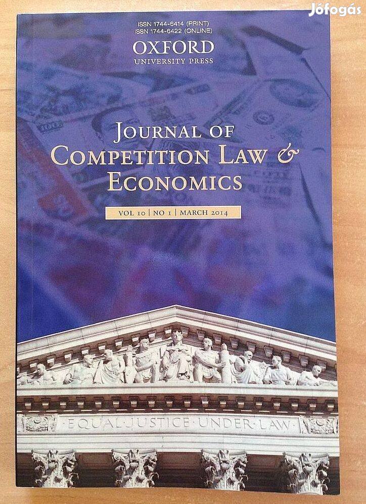 The Journal of Competition Law&Economics