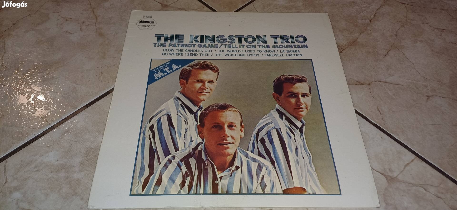 The Kingston trio bakelit hanglemez