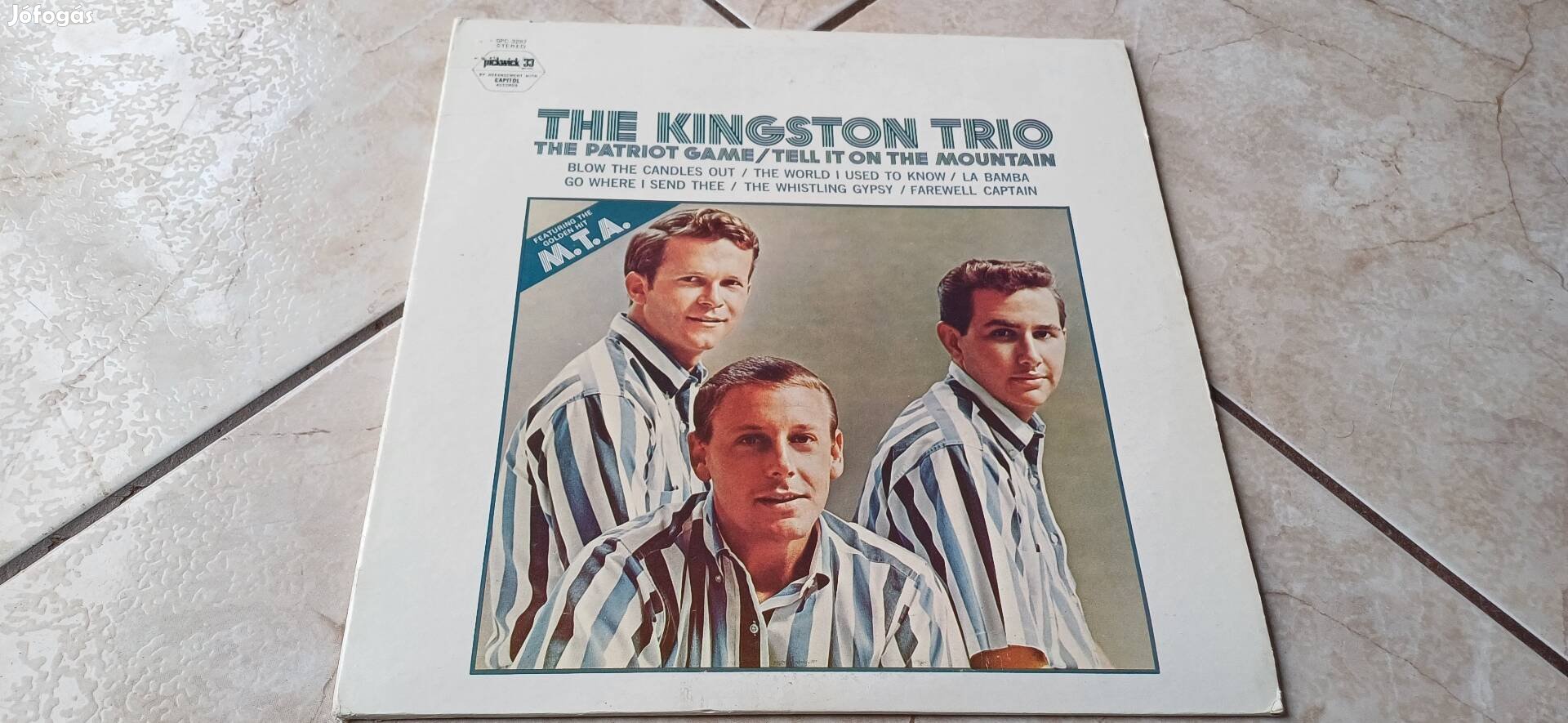 The Kingston trio bakelit hanglemez