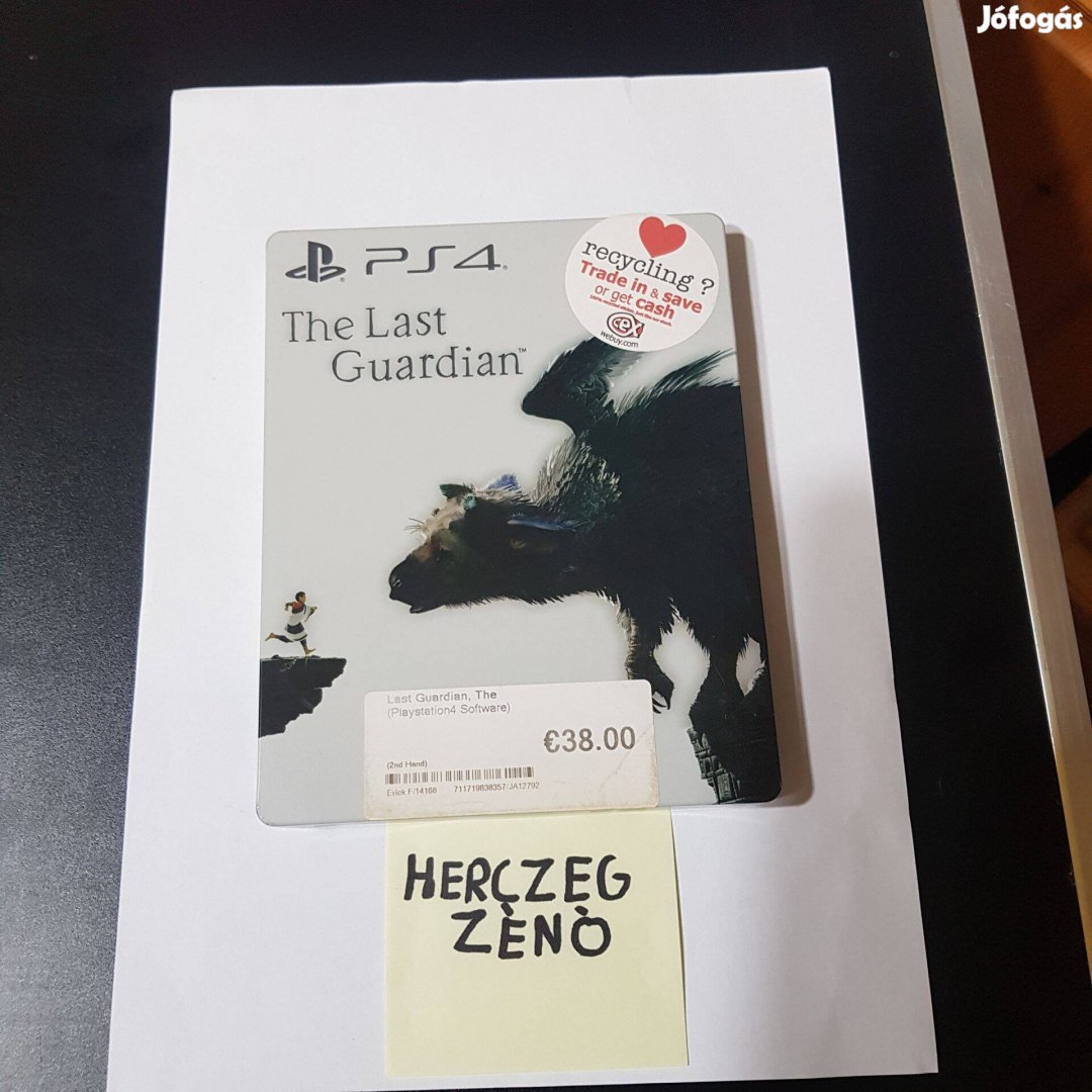 The Last Guardian Steelbook PS4