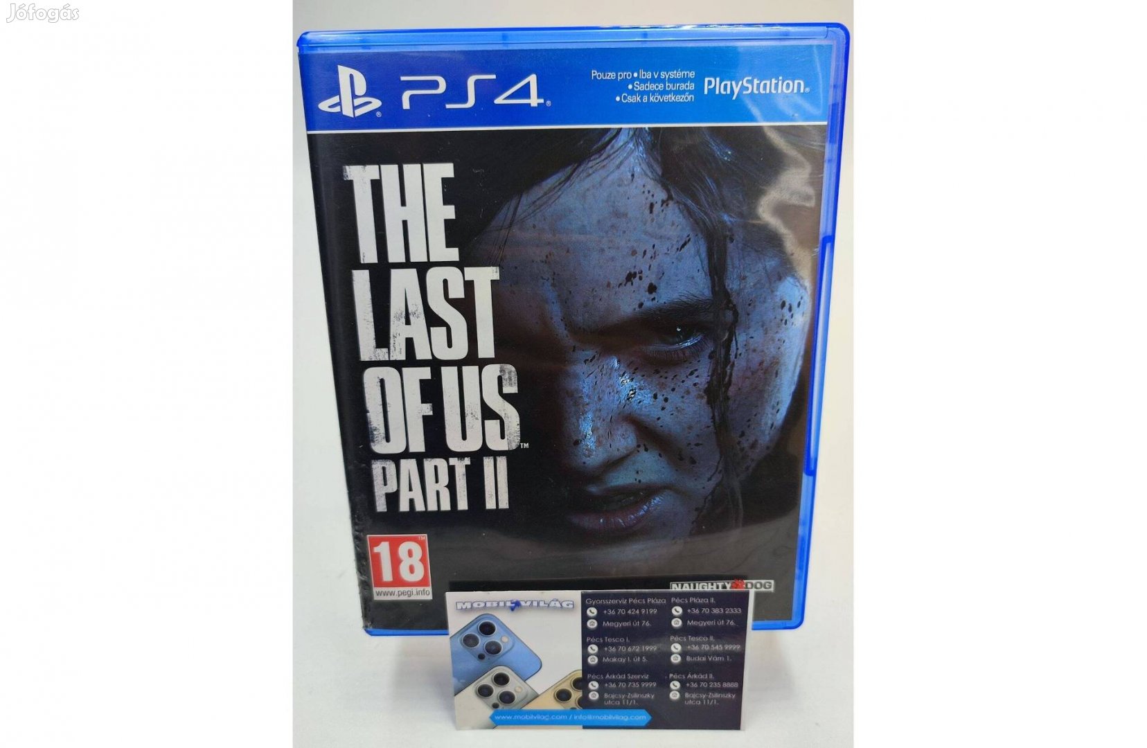 The Last Of Us Part II PS4 Garanciával #konzl0487