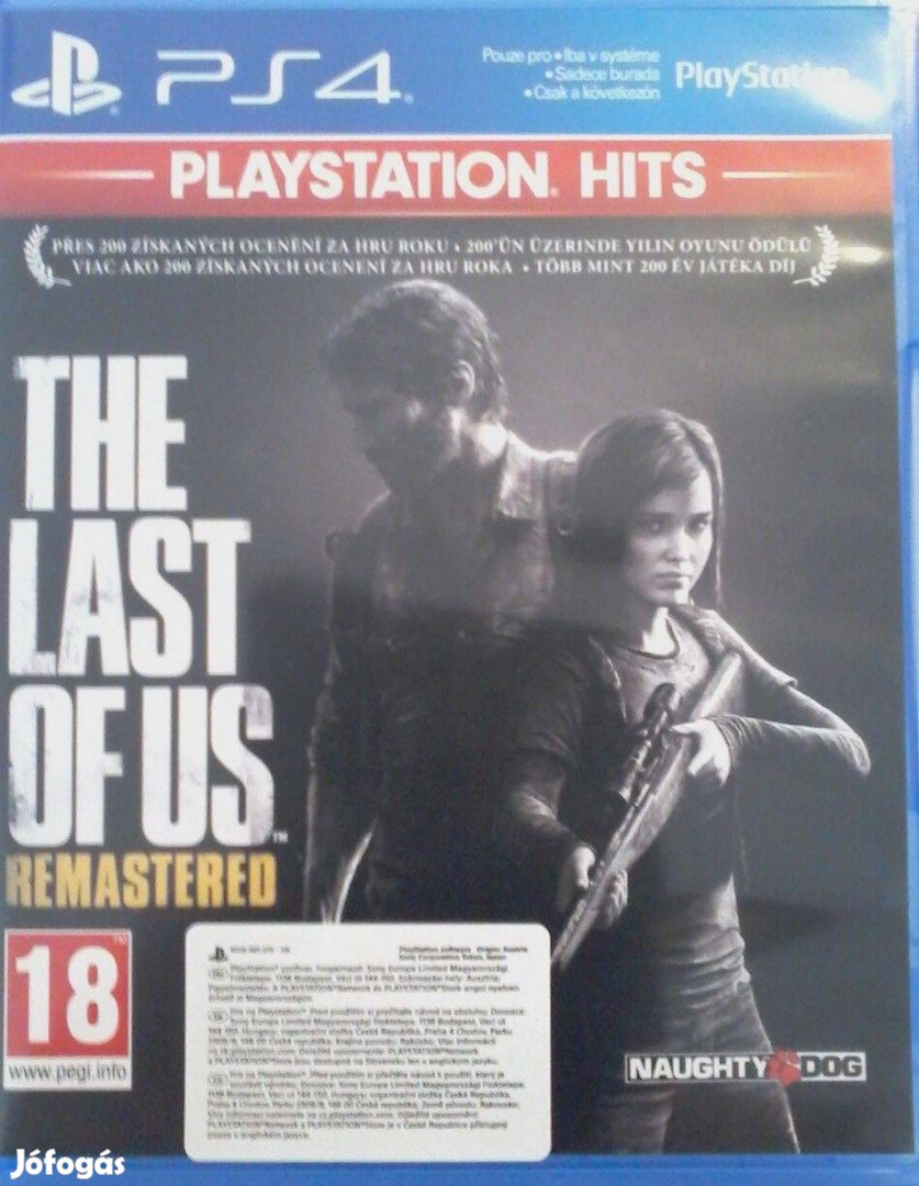 The Last of Us Ps4 játék eladó.(nem postázom)