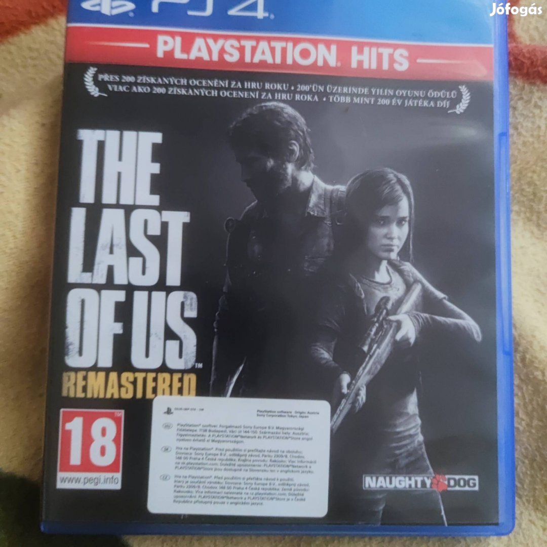 The Last of Us Remastered PS4 játék 