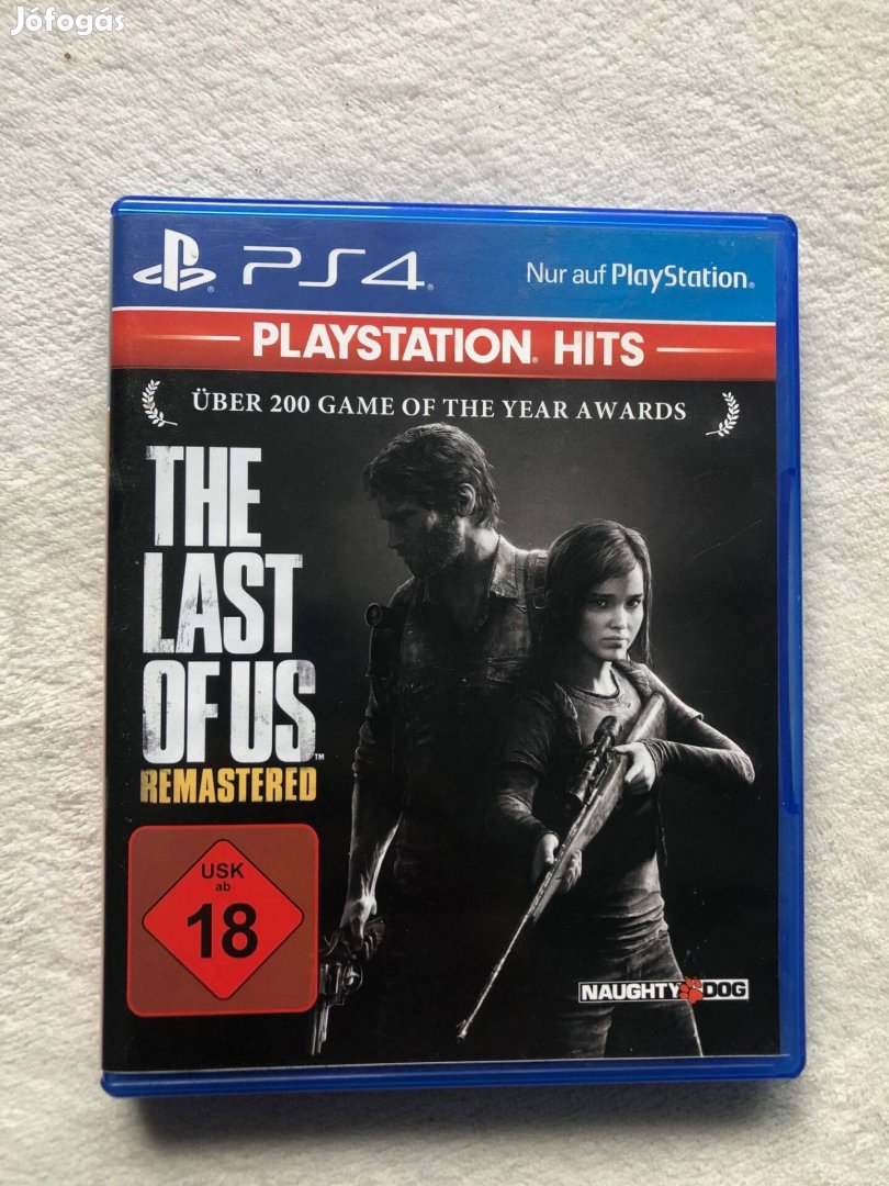 The Last of Us Remastered Ps4 Playstation 4 játék