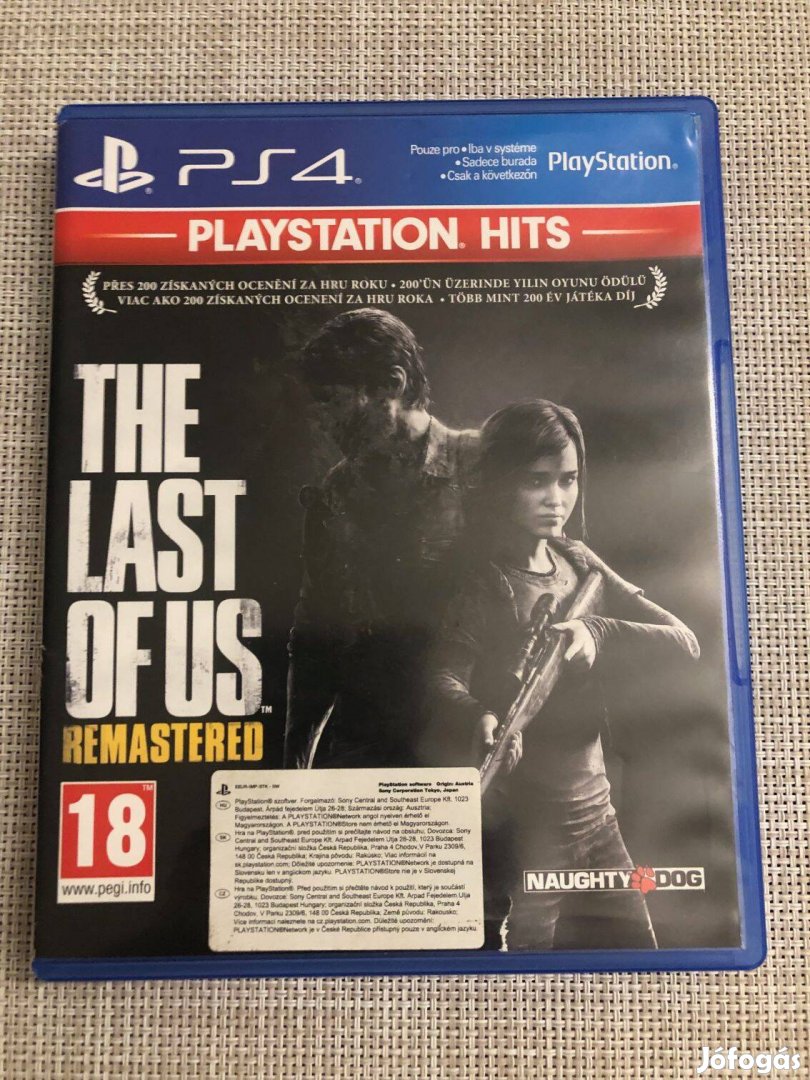 The Last of Us Remastered Ps4 Playstation 4 játék