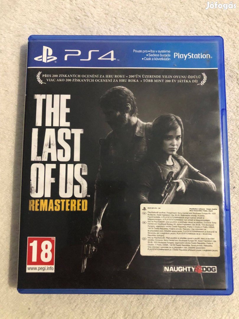 The Last of Us Remastered Ps4 Playstation 4 játék